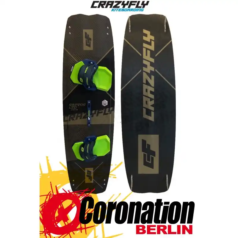 CrazyFly RAPTOR LTD TEST 2020 Kiteboard Echt