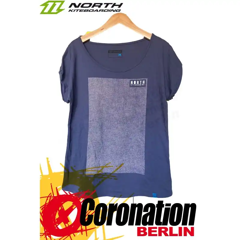 North TEE DOTS WMN blau Finale Aktion