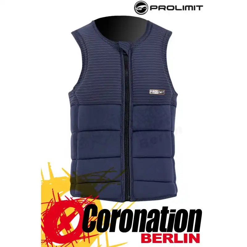 Prolimit PREDATOR VEST FULL PADDED FRONTZIP navy Knallerangebot