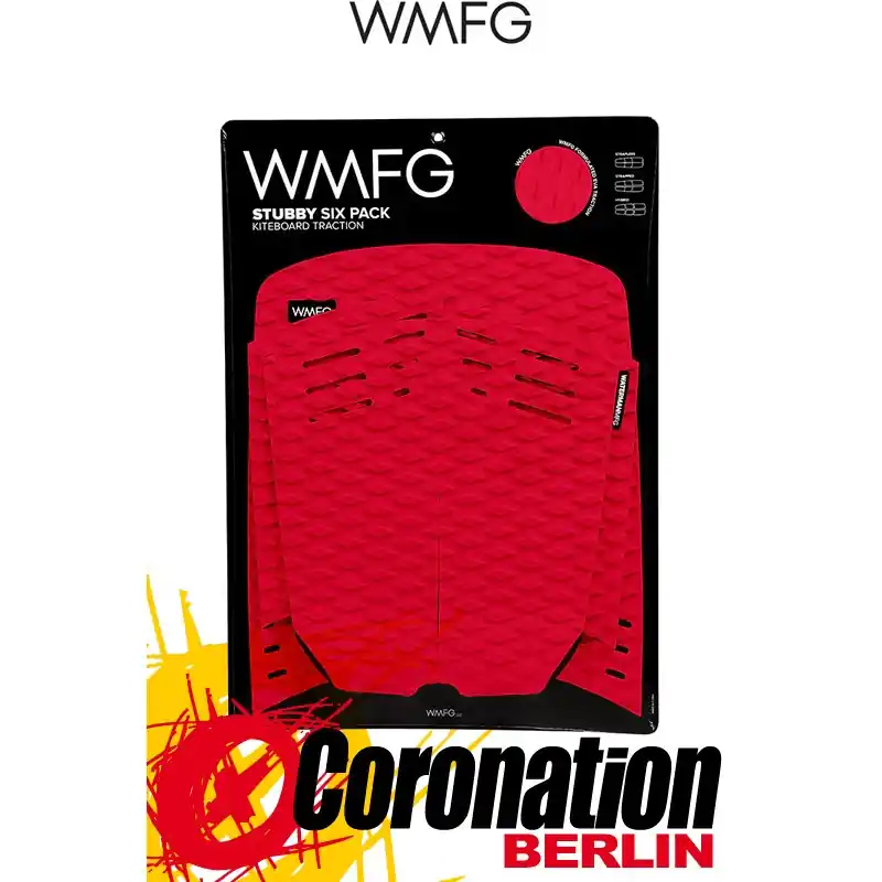 WMFG STUBBY Six Pack Traction Pad Red Preiswert