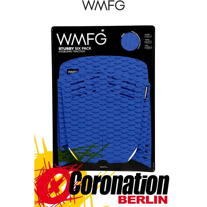 Schnäppchen WMFG STUBBY Six Pack Traction Pad Blue