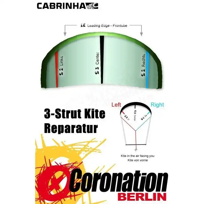 Finale Aktion Cabrinha FX 2021 Leading Edge Bladder