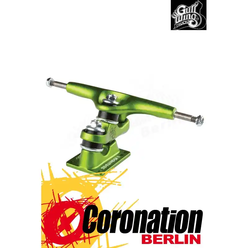 Gullwing SIDEWINDER II 9" Trucks Green Geprüft