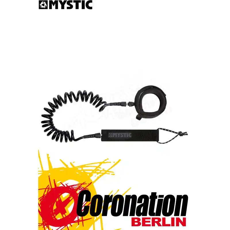Sofort Bestellen Mystic COILED Board Leash Black