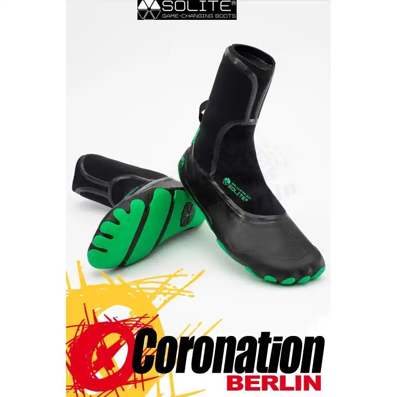Sonderaktion Solite 3MM CUSTOM 2.0 WATERSPORT BOOTS green/black