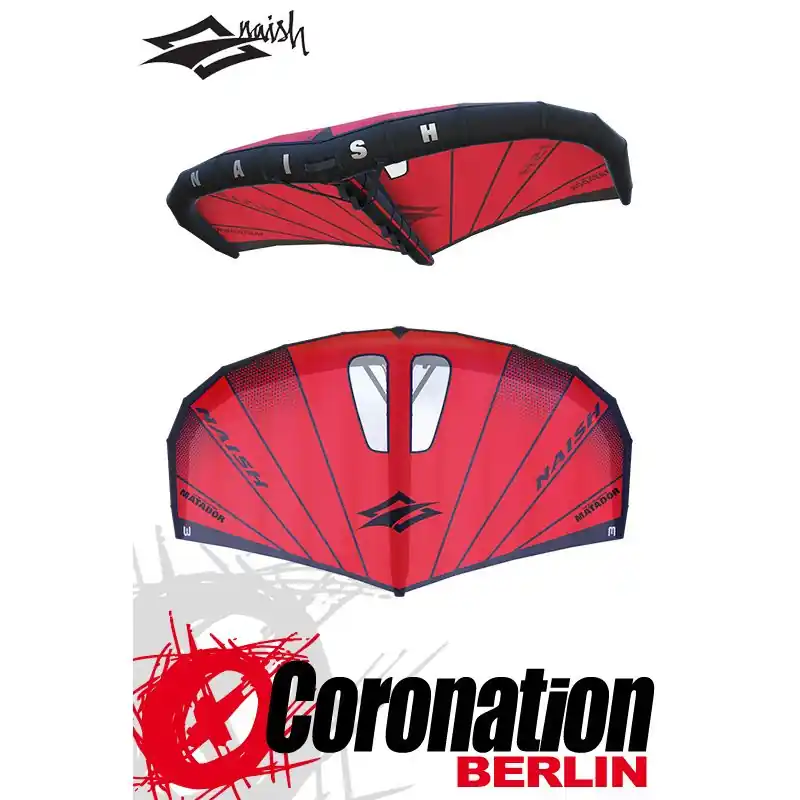 Neu Naish MATADOR Wingsurfer TEST 4qm