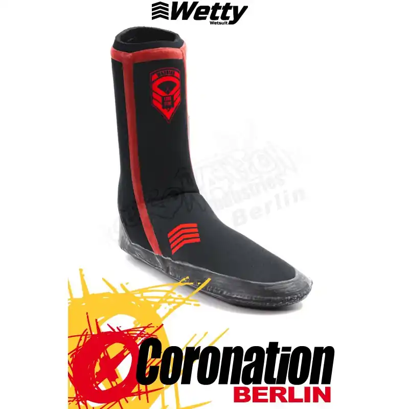 Wetty SURF BOOTS WARRIOR RED 5MM Angebot