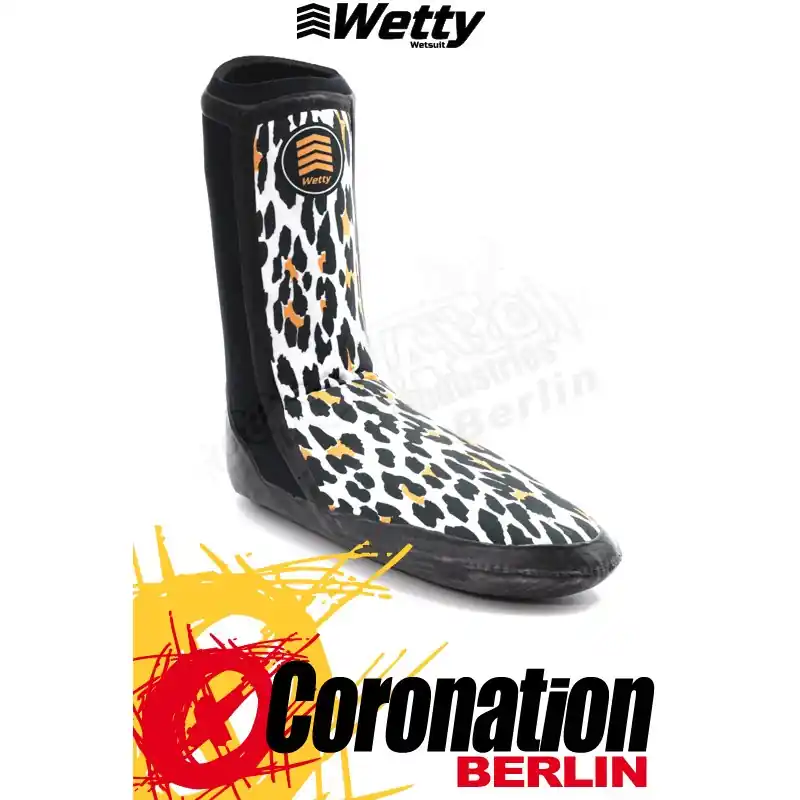 Wetty SURF BOOTS WARRIOR PANTHER 5MM Preisknaller