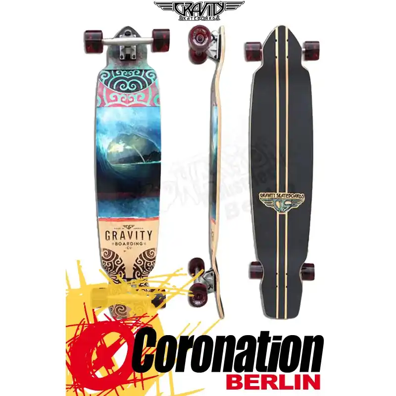 Gravity DROP KICK RAINBOW BARREL 43‘‘ Longboard Top-Angebot