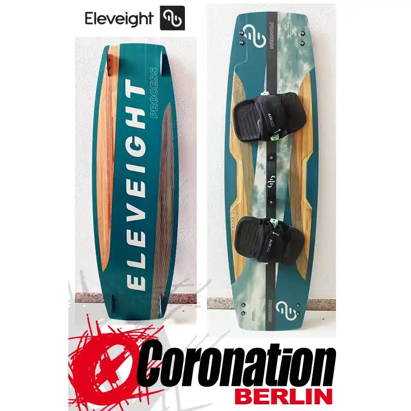 Eleveight PROCESS V6 Kiteboard TEST mit Bindung - 139cm Top-Seller