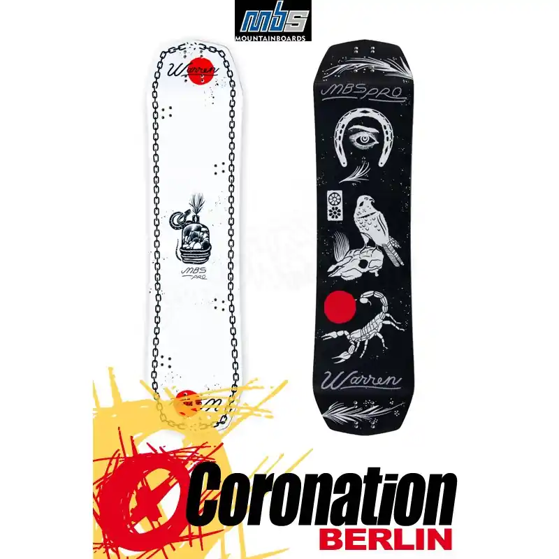 Neue Kollektion MBS PRO 97 DYLAN WARREN III Mountainboard Deck