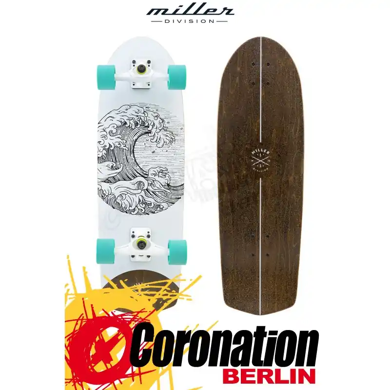 Miller BIG WAVE 30,5‘‘x9,6‘‘ Surfskate Heißes Angebot