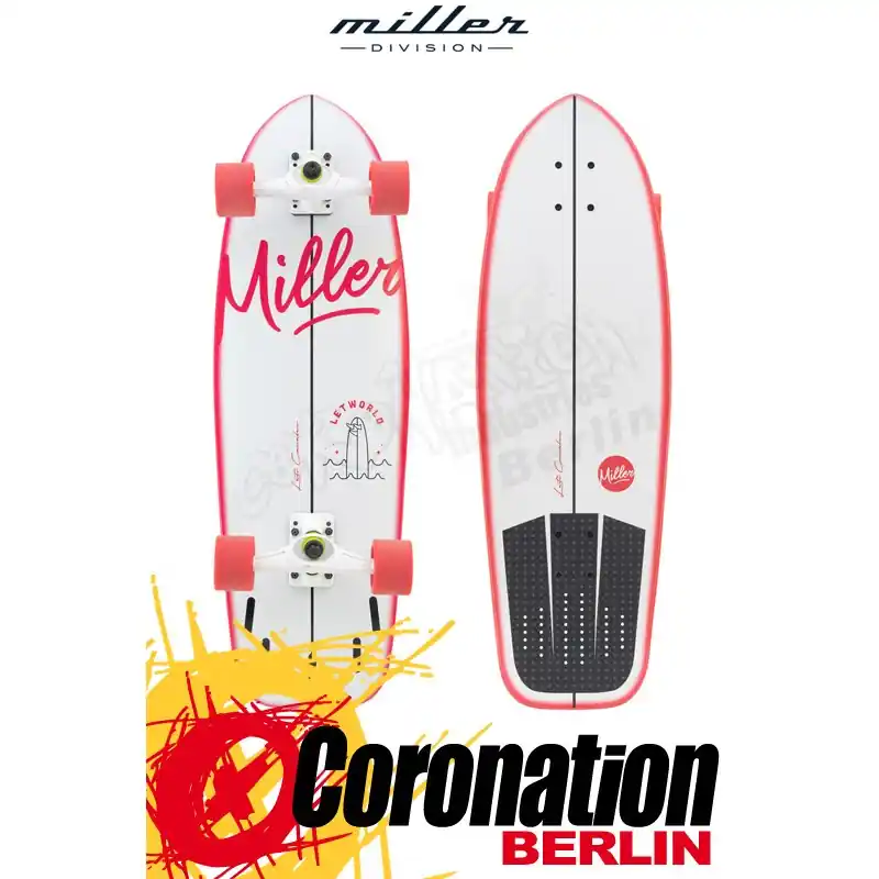 Miller LETWORLD PRO 31‘‘x9,8‘‘ Surfskate Kracherpreis