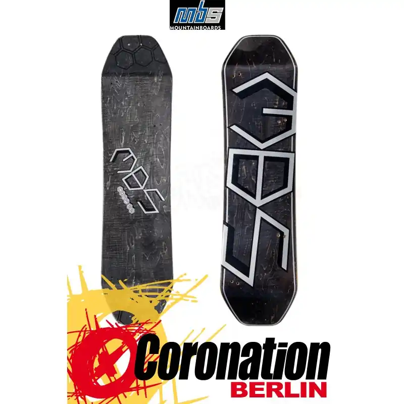 MBS COMP 95 - SILVER HEX Mountainboard Deck Saisonangebot