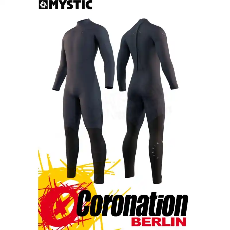 Mystic MARSHALL FULLSUIT 5/3MM BZIP 2023 Neoprenanzug navy Schnäppchen