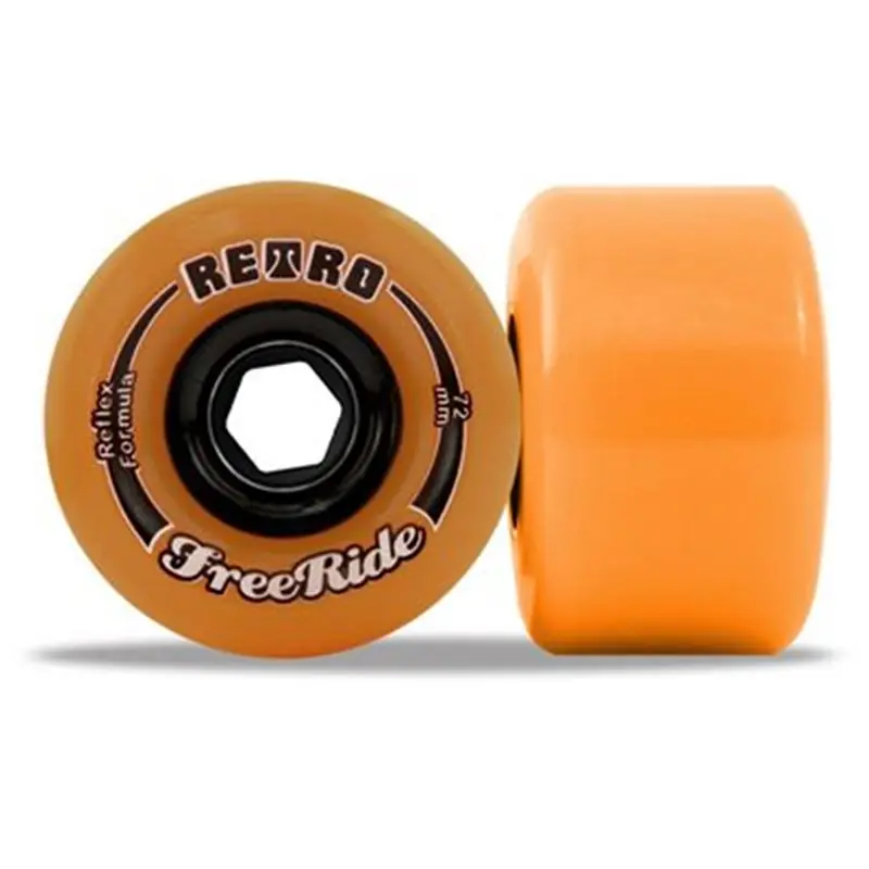 Retro FREERIDES 76mm Wheels 86a orange Bestpreis