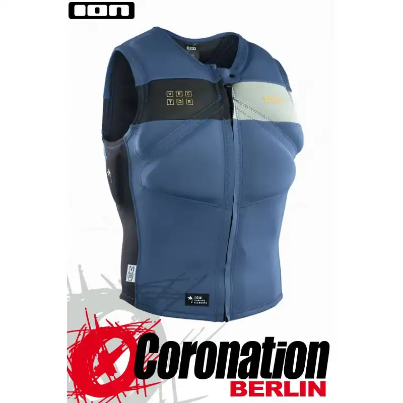 Online Kaufen ION VECTOR VEST AMP FRONT ZIP - cascade blue