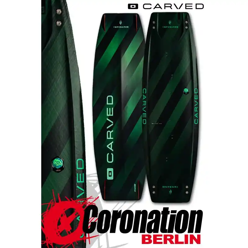 Preisknaller Carved Imperator 7 Limited Edition Kiteboard - Ambient Green