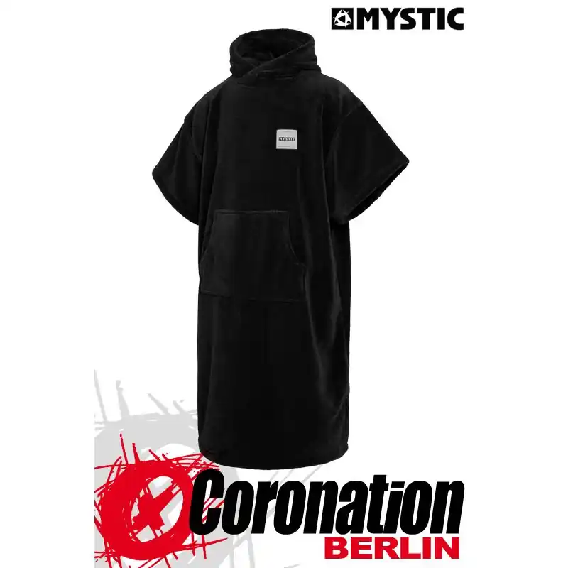 Mystic PONCHO TEDDY black Preis Gesenkt