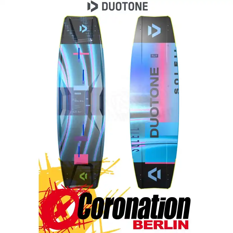 Abverkauf Duotone SOLEIL SLS 2024 TEST Kiteboard 136 + NTT Bindung