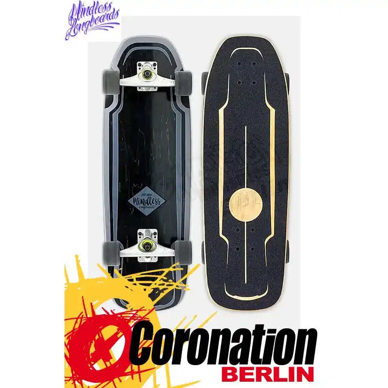 Echt Mindless SURF SKATE BLACK