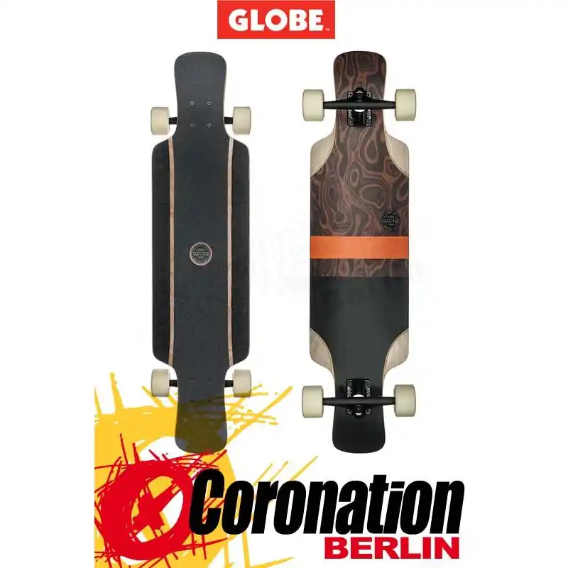 Neu Im Sortiment Globe Geminon Kick 37.5‘‘ Longboard - Burle Black